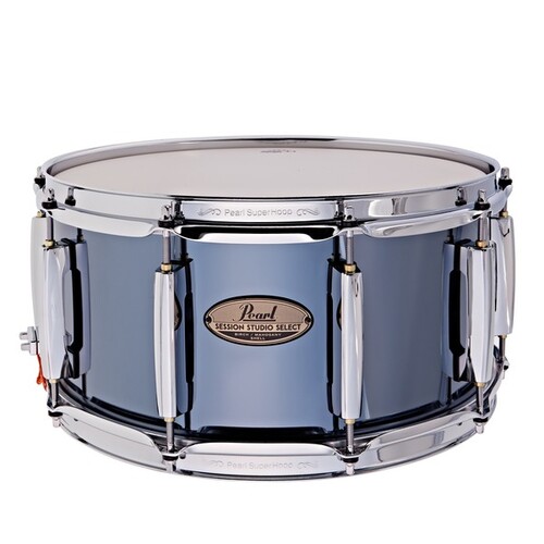 Pearl Session Studio 14 x 6.5 Snare - Black Mirror Chrome