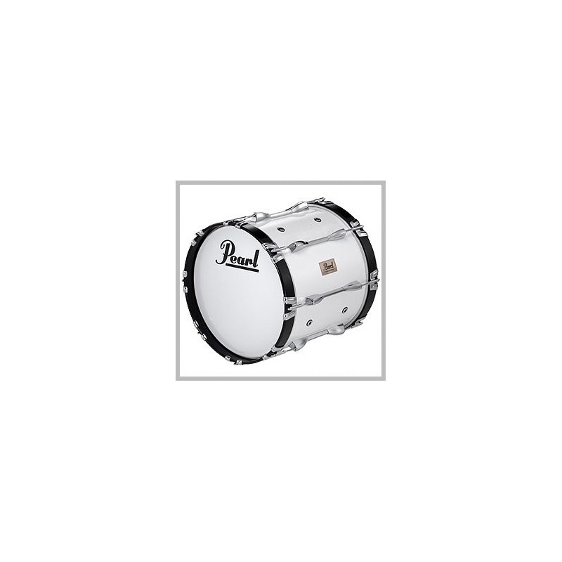 COMPETITOR  MARCHING BASS DRUM  16 x 14 PURE WHITE
