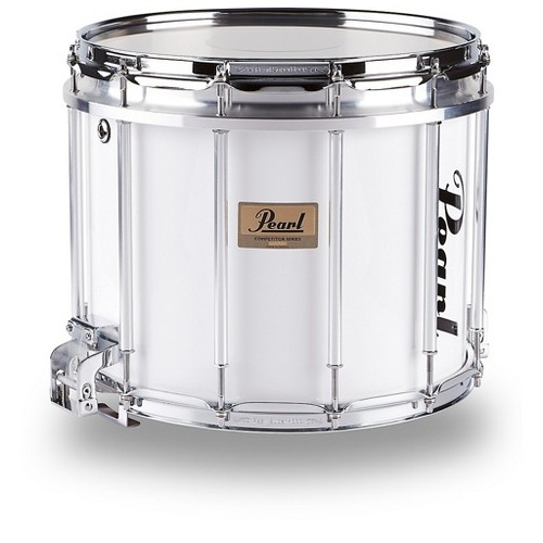 Pearl Competitor 13 x 11 Marching Snare Drum - Pure White