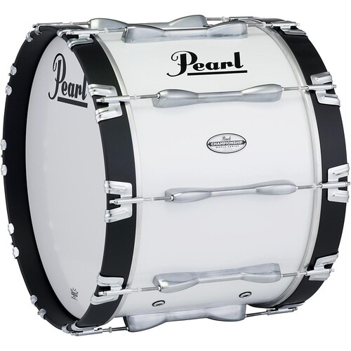 CHAMPIONSHIP  MARCHING BASS DRUM 20 x 14 PURE WHITE