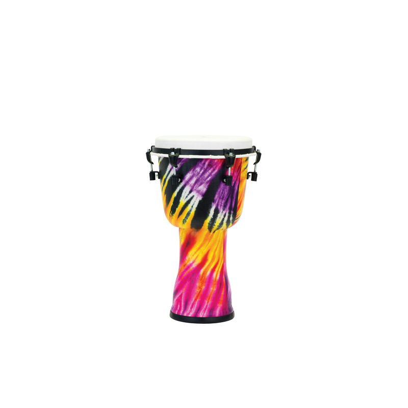 10" SYNTHETIC SHELL DJEMBE, TOP TUNED  - PURPLE HAZE