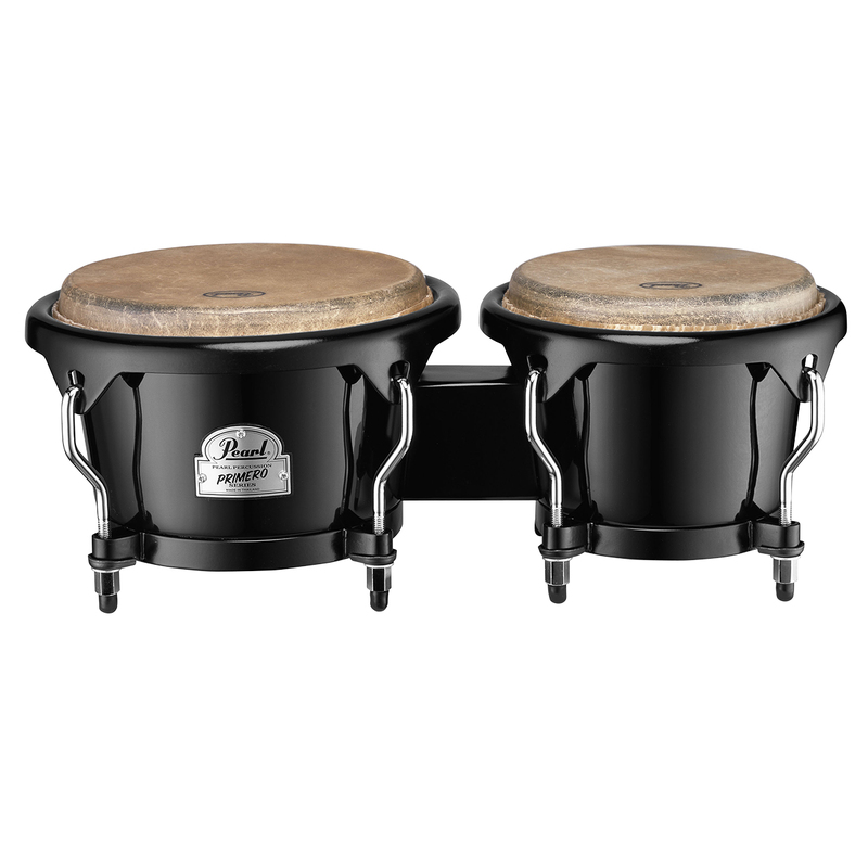 PEARL PRIMERO FIBRE BONGOS 6" + 7" BISTRE BLACK