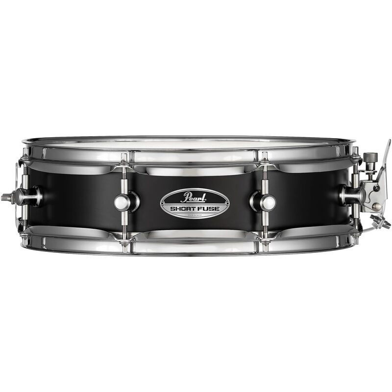 SHORT FUSE 13 x 3.5" BLACK STEEL PICCOLO SNARE