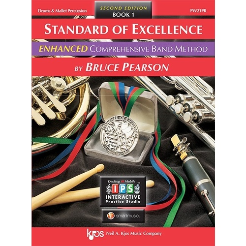 Standard of Excellence Book 1 - Drums & Mallet Percussion