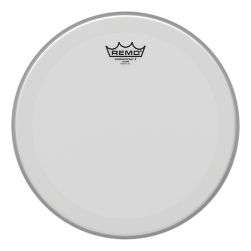 Remo Powerstroke X 14" Coated Drum Head w/ Clear Top Dot