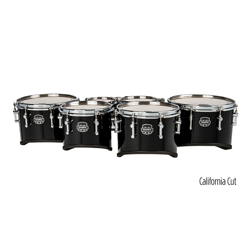 Mapex Qualifier Marching Tenor Drums 8/10/12/13 (Black)