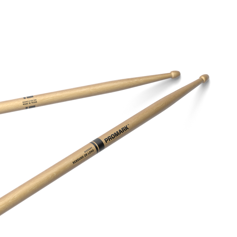 ProMark Rebound 2B Long Hickory Wood Tip Drumstick