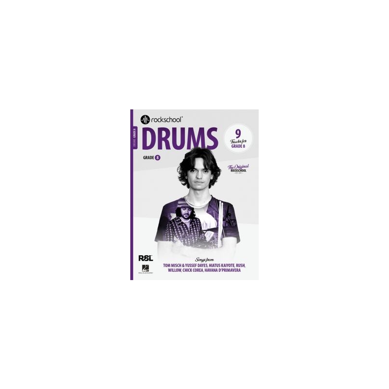 Rockschool Drums Grade 8 - 2024