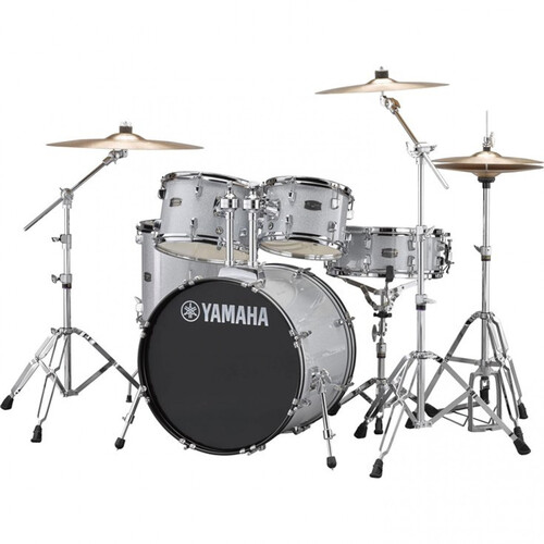 RYDEEN FUSION DRUM KIT IN SILVER GLITTER