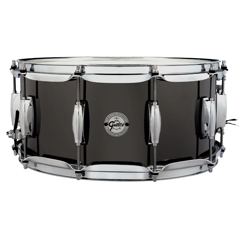 Gretsch Full Range 14 x 6.5 Black Nickel Over Steel Snare Drum