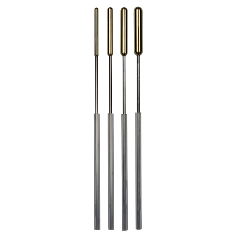 Acoustic Percussion Triangle Beater set of 4 - Brass