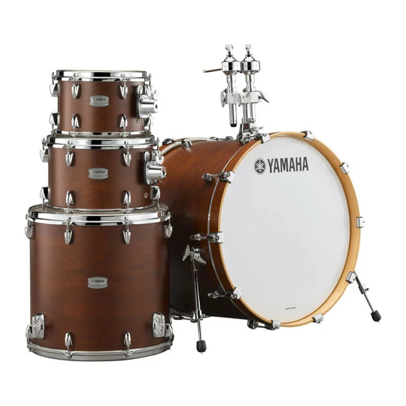 YAMAHA TOUR CUSTOM FUSION SHELL PACK - CHOCOLATE SATIN