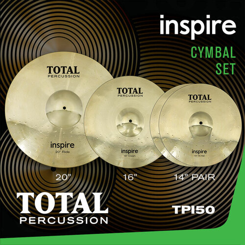 Total Percussion Inspire 14-16-20 Cymbal Pack 