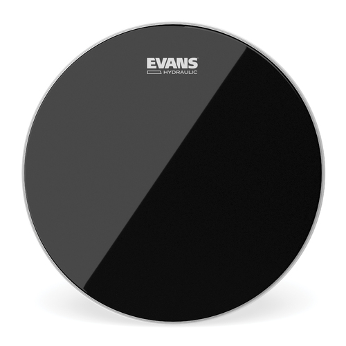 Evans Hydraulic Black Drum Head, 6 Inch