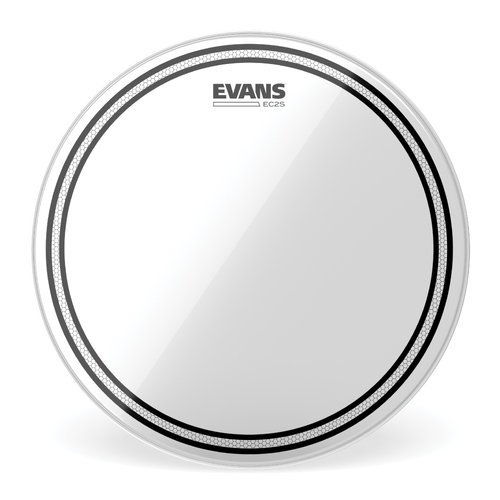 Evans EC2 Clear Drum Head, 8 Inch