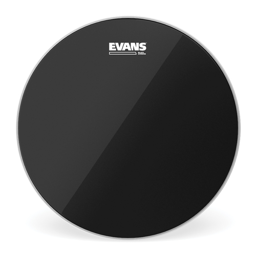 Evans Black Chrome Drum Head, 13 Inch