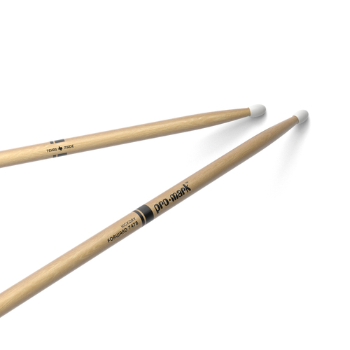 ProMark Classic Forward 747B Hickory Drumstick, Oval Nylon Tip