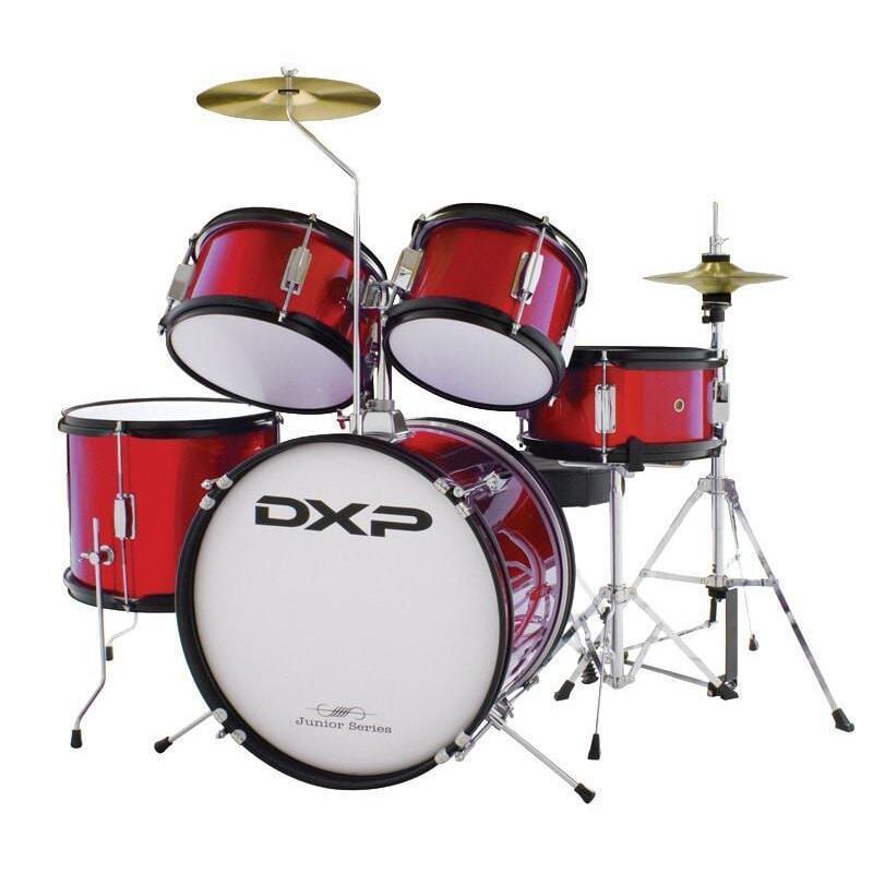 DRUM KIT JUNIOR 5 PCE 16 INCH BD WINE RED W/CYMB