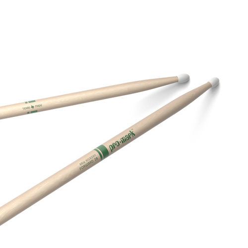 Promark 2B Nylon Tip Natural Drumsticks 