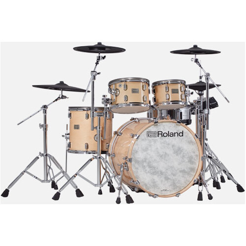 Roland VAD706 Acoustic/Electronic Drum Kit Gloss Natural