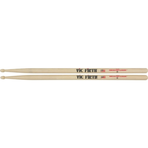 Vic Firth VF2B American Classic 2B Wood Tip Drumsticks