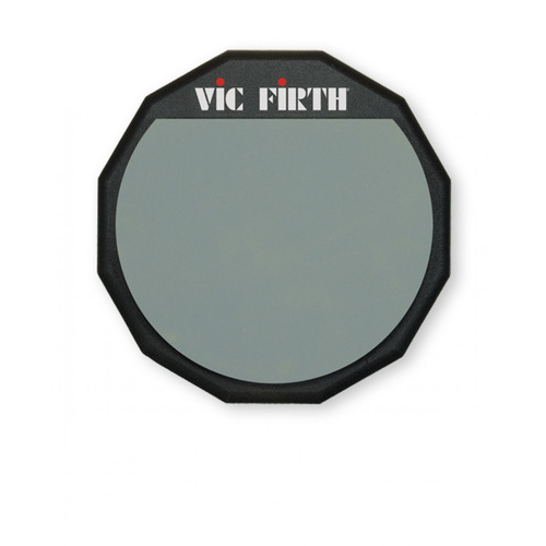 Vic Firth Practice Pad -- Single sided/divided, 12”