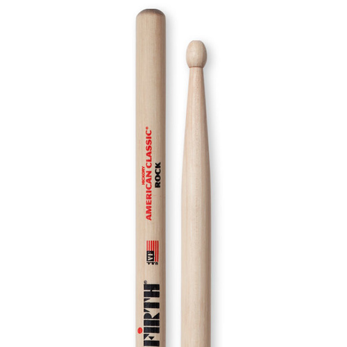 Vic Firth VFROCK American Classic Rock Wood Tip Hickory Drumsticks
