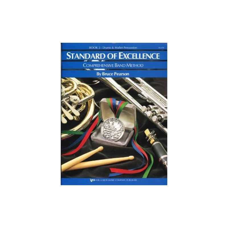 Standard of Excellence Book 2 Drums & Mallet Percussion