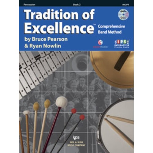 TRADITION OF EXCELLENCE BK 2 BK/DVD