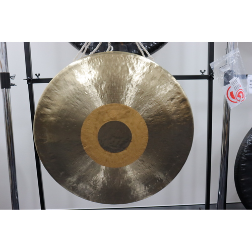 Wuhan 32" White Chao Gong - Gold Ring