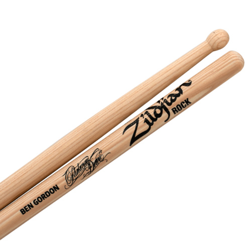 Zildjian Ben Gordon Red Tip Wood Drumsticks - LTD ED
