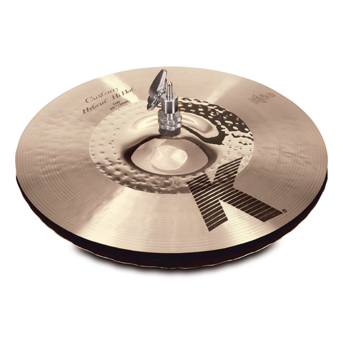 K Custom  13 1/4"  Hybrid HiHat Pair Cymbal