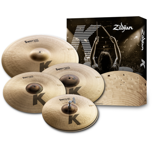 K Zildjian  Sweet Cymbal Pack Larger  (15/17/19/21)